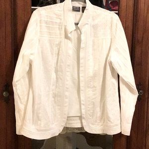 Chico’s fully lined 100% cotton jacket